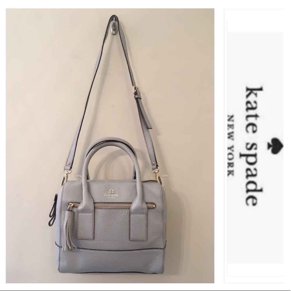 Kate Spade Southport Avenue Alessa Satchel Gray